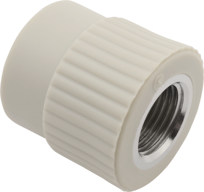 Переход PP-R 20*1/2"В FV-Plast (латунь, серый) (AA217020012) Переход PP-R 20*1/2"В FV-Plast (латунь, серый) (AA217020012)