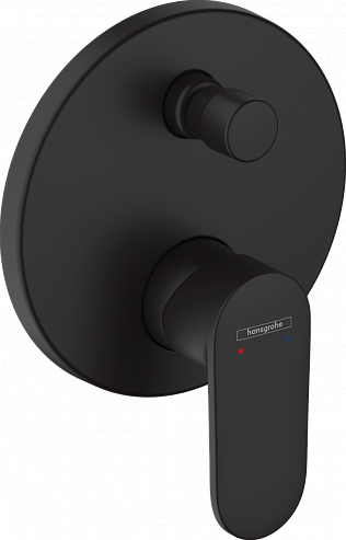 Смеситель для душа Hansgrohe Vernis Blend матовый чёрный (71467670) Смеситель для душа Hansgrohe Vernis Blend матовый чёрный (71467670)