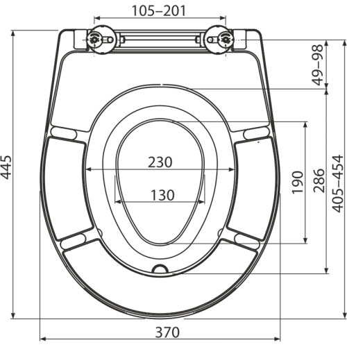 Сиденье для унитаза AlcaPLAST Duroplast с детским вкладышем (A603) Сиденье для унитаза AlcaPLAST Duroplast с детским вкладышем (A603)