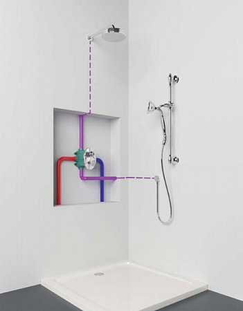 Смеситель для ванны и душа Jacob Delafon Fairfax внешняя часть, хром (E98722-CP) Смеситель для ванны и душа Jacob Delafon Fairfax внешняя часть, хром (E98722-CP)