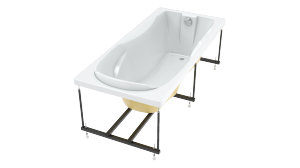 Ванна акриловая Bach Исланд 180*80 система 0, с каркасом Ванна акриловая Bach Исланд 180*80 система 0, с каркасом