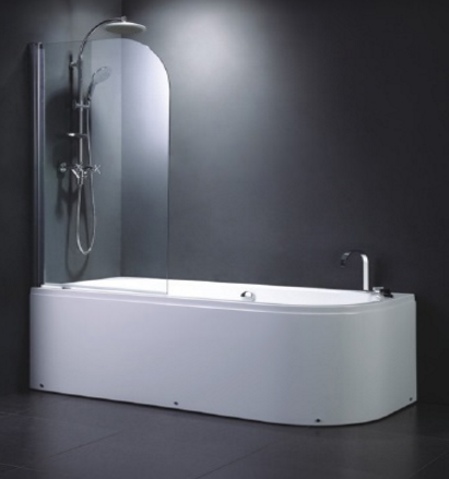 Шторка душевая на ванну BandHours EKO 80 80х140 Шторка душевая на ванну BandHours EKO 80 80х140