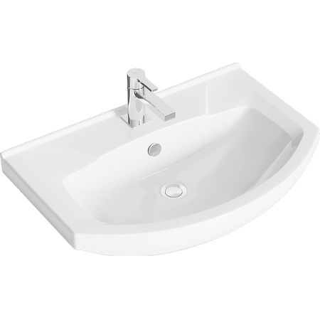 Раковина мебельная Kirovit Элеганс 660x220x445 белая (4620008192475) Раковина мебельная Kirovit Элеганс 660x220x445 белая (4620008192475)