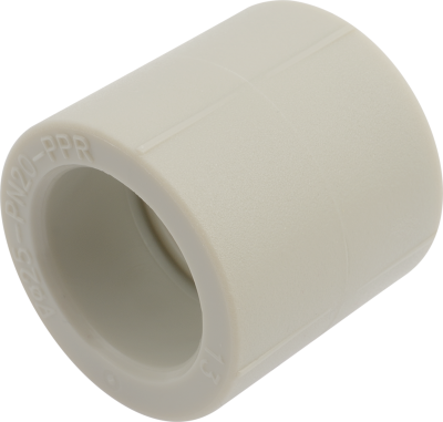 Муфта PP-R 20 мм. FV-Plast (серая) (AA201020000) Муфта PP-R 20 мм. FV-Plast (серая) (AA201020000)