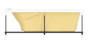 Ванна акриловая Bach Исланд 180*80 система 0, с каркасом Ванна акриловая Bach Исланд 180*80 система 0, с каркасом