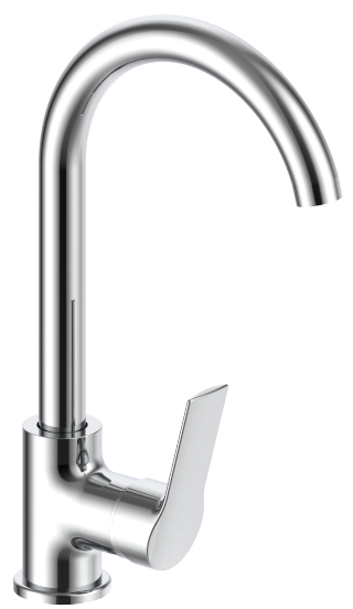 Смеситель для кухни Voda Rock хром (RK519) Смеситель для кухни Voda Rock хром (RK519)