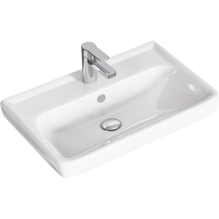 Раковина мебельная Cearsanit Moduo Slim 600x70x380 белая (UM-MOD60SL/1) Раковина мебельная Cearsanit Moduo Slim 600x70x380 белая (UM-MOD60SL/1)