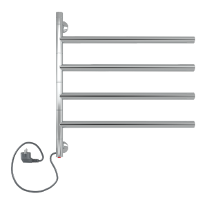 Полотенцесушитель электрический INDIGO Strela 505*521 серебристый (STE52-60) Полотенцесушитель электрический INDIGO Strela 505*521 серебристый (STE52-60)