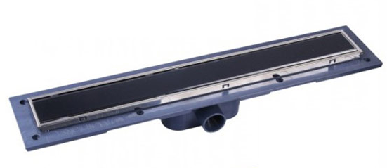 Душевой лоток Metaleks Glass Black с сухим затвором 550 (20.19B) Душевой лоток Metaleks Glass Black с сухим затвором 550 (20.19B)
