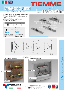 Держатели для коллекторов 3/4" (компл. 4 шт.) Tiemme (1810100 / 1877SKIT) Держатели для коллекторов 3/4" (компл. 4 шт.) Tiemme (1810100 / 1877SKIT)