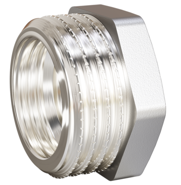 Футорка 1 1/4"В*2"Н LD Pride (никель) (LD.67.507.50х32) Футорка 1 1/4"В*2"Н LD Pride (никель) (LD.67.507.50х32)