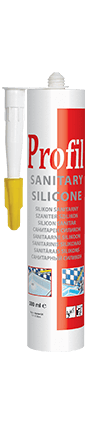 Герметик силиконовый санитарный Profil 280 мл. (прозрачный) (124253) Герметик силиконовый санитарный Profil 280 мл. (прозрачный) (124253)