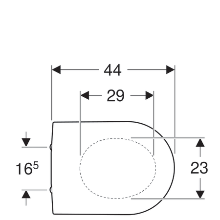 Сиденье для унитаза Geberit Icon c микролифтом, белое (574130000) Сиденье для унитаза Geberit Icon c микролифтом, белое (574130000)