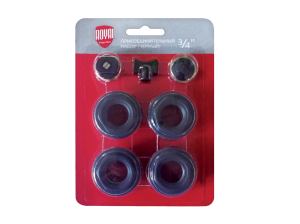 Комплект универсальный для монтажа радиатора Royal Thermo 3/4'' черный (RT03.1-1) Комплект универсальный для монтажа радиатора Royal Thermo 3/4'' черный (RT03.1-1)