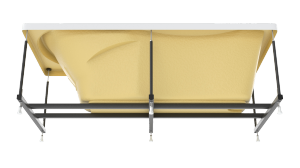 Ванна акриловая Bach Исланд 180*80 система 0, с каркасом Ванна акриловая Bach Исланд 180*80 система 0, с каркасом