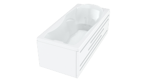 Ванна акриловая Bach Исланд 180*80 система 0, с каркасом Ванна акриловая Bach Исланд 180*80 система 0, с каркасом