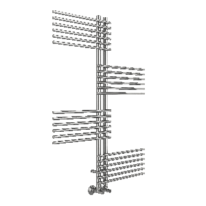 Полотенцесушитель водяной Terminus Европа Lux П24 70x1200 6-6-6-6 xром Полотенцесушитель водяной Terminus Европа Lux П24 70x1200 6-6-6-6 xром