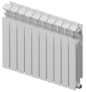 Радиатор биметаллический Rifar Ecobuild 500 (13 секций) (RE50013) Радиатор биметаллический Rifar Ecobuild 500 (13 секций) (RE50013)