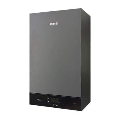 Котел газовый Warm Auros 24 кВт двухконтурный, закрытая камера, черный, черная панель (KA11224black) Котел газовый Warm Auros 24 кВт двухконтурный, закрытая камера, черный, черная панель (KA11224black)