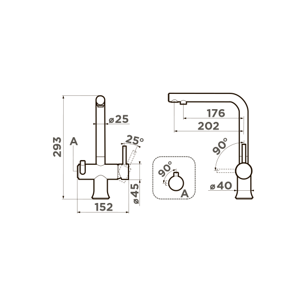Смеситель для кухни Omoikiri Hotaru-C-WH хром/белые вставки на ручках (4994051) Смеситель для кухни Omoikiri Hotaru-C-WH хром/белые вставки на ручках (4994051)