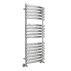 Полотенцесушитель водяной Terminus Капри Lux П17 500x1200 7-5-5 xром Полотенцесушитель водяной Terminus Капри Lux П17 500x1200 7-5-5 xром