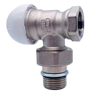 Клапан термостатический Tiemme угловой 1/2" (с уплотн. кольцом) (3310033 / 331H) Клапан термостатический Tiemme угловой 1/2" (с уплотн. кольцом) (3310033 / 331H)