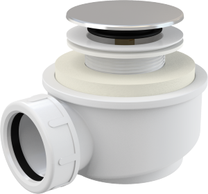 Сифон для душевого поддона AlcaPlast 1 1/2"х70 мм. Quick Clac cниженый (A476) Сифон для душевого поддона AlcaPlast 1 1/2"х70 мм. Quick Clac cниженый (A476)