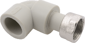 Угольник переходной с накидной гайкой PP-R HP-Trend 32*1"В (латунь) (91235) Угольник переходной с накидной гайкой PP-R HP-Trend 32*1"В (латунь) (91235)