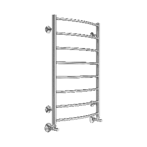 Полотенцесушитель водяной Terminus Классик econom П8 500x800 Полотенцесушитель водяной Terminus Классик econom П8 500x800