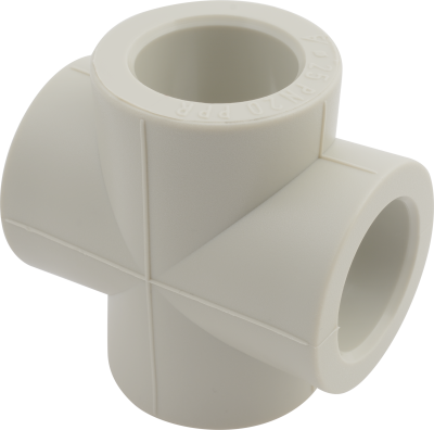 Крестовина PP-R 32 мм. FV-Plast (серая) (AA235032000) Крестовина PP-R 32 мм. FV-Plast (серая) (AA235032000)
