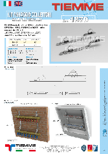 Держатели для коллекторов 3/4" (пара) Tiemme (1810109 / 1870) Держатели для коллекторов 3/4" (пара) Tiemme (1810109 / 1870)