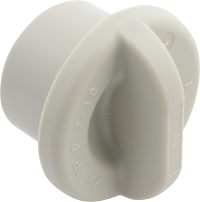 Заглушка внутренняя PP-R 25 мм. FV-Plast (серая) (AA245025000) Заглушка внутренняя PP-R 25 мм. FV-Plast (серая) (AA245025000)