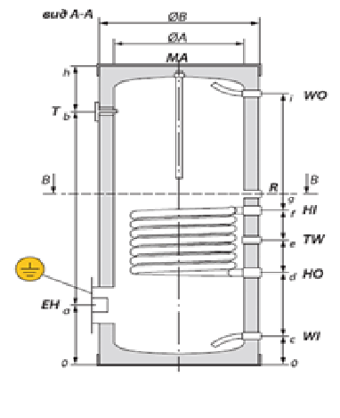 Бойлер косвенного нагрева Gekon HWB 150 1HE Inox 30 кВт с 1 ТО (GKB1501N) Бойлер косвенного нагрева Gekon HWB 150 1HE Inox 30 кВт с 1 ТО (GKB1501N)