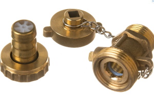 Кран 1/2" Н шаровый сливной с заглушкой Kromwell латунь (KW.192.04) Кран 1/2" Н шаровый сливной с заглушкой Kromwell латунь (KW.192.04)