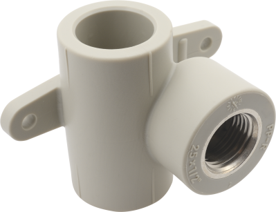 Водорозетка проходная PP-R 25*1/2" В FV-Plast (латунь, серая) (AA220025012) Водорозетка проходная PP-R 25*1/2" В FV-Plast (латунь, серая) (AA220025012)