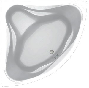 Ванна акриловая C-Bath Aurora 140x140 белая (CBS001003) Ванна акриловая C-Bath Aurora 140x140 белая (CBS001003)