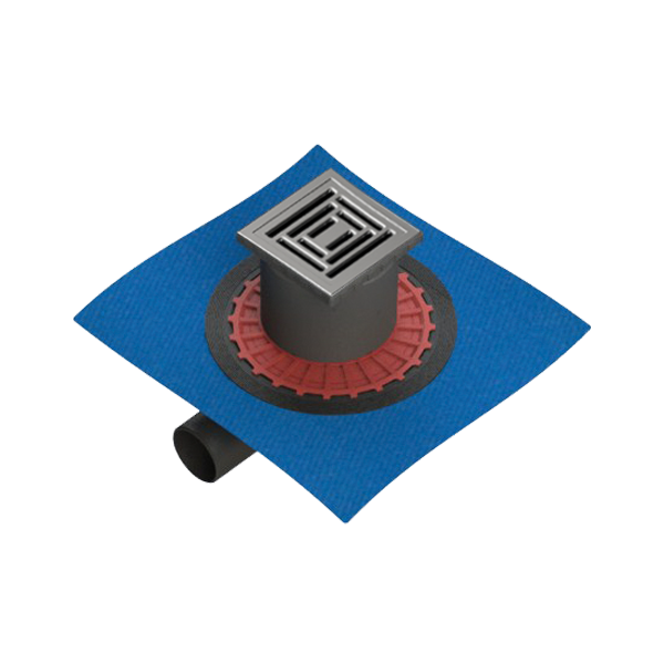 Трап для душа Vitra Square 15х15 SC800 с гидроизоляцией, горизонтальный сифон, матовый хром (59980106000) Трап для душа Vitra Square 15х15 SC800 с гидроизоляцией, горизонтальный сифон, матовый хром (59980106000)