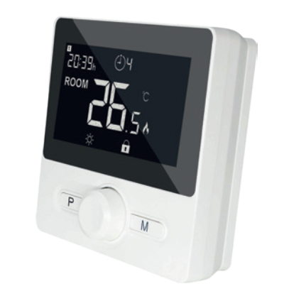 Термостат беспроводной комнатный Kromwell (черный, ААА) (KW.HT-25RF/B) Термостат беспроводной комнатный Kromwell (черный, ААА) (KW.HT-25RF/B)