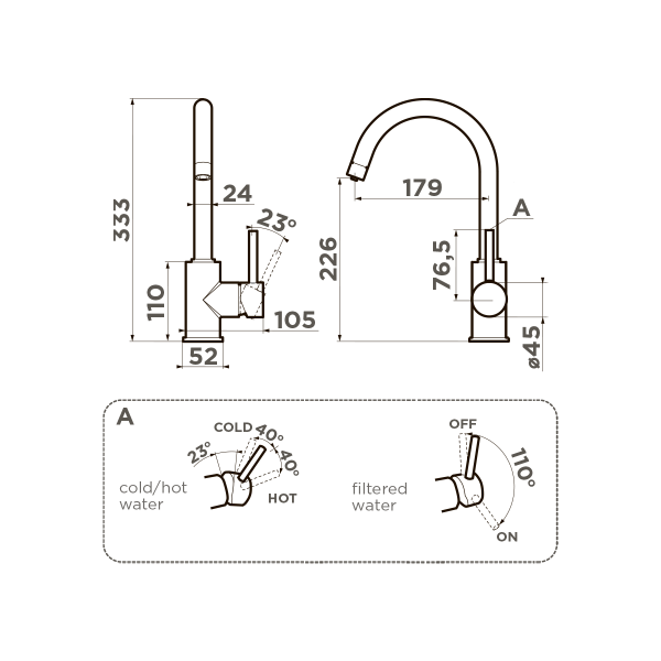 Смеситель для кухни Omoikiri Shinagawa 2 Plus-C хром (4994338) Смеситель для кухни Omoikiri Shinagawa 2 Plus-C хром (4994338)