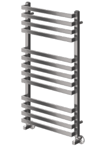 Полотенцесушитель водяной Terminus Рид Lux П13 500x1000 4-5-4 xром Полотенцесушитель водяной Terminus Рид Lux П13 500x1000 4-5-4 xром