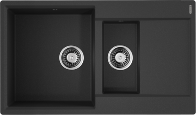Мойка для кухни врезная Omoikiri Daisen 77-BL 860х510 черный (4993477) Мойка для кухни врезная Omoikiri Daisen 77-BL 860х510 черный (4993477)