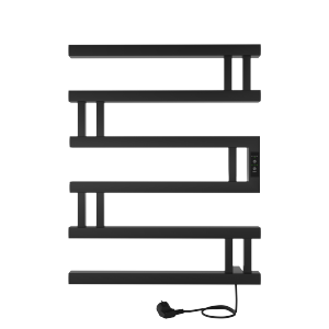 Полотенцесушитель электрический Indigo Muza 60x50 таймер, скрытый провод справа, черный муар (DGM60-50BRRt) Полотенцесушитель электрический Indigo Muza 60x50 таймер, скрытый провод справа, черный муар (DGM60-50BRRt)