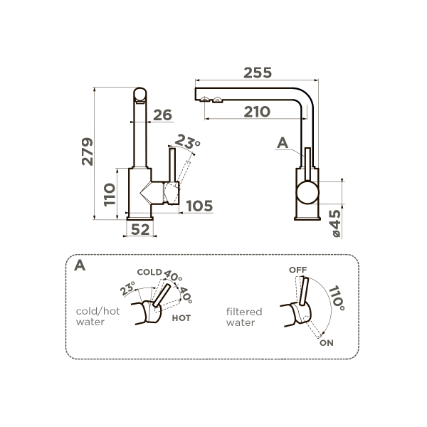 Смеситель для кухни Omoikiri Nakagawa 2 Plus-BN цвет нержавеющая сталь (4994342) Смеситель для кухни Omoikiri Nakagawa 2 Plus-BN цвет нержавеющая сталь (4994342)