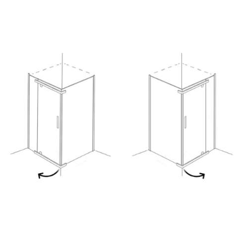 Душевой уголок Alex Baitler 100х100 стекло тонированное (AB 244-100) Душевой уголок Alex Baitler 100х100 стекло тонированное (AB 244-100)