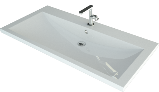 Тумба напольная Andrea 100 3D без ящиков с корзиной для белья Домино (D37012T) Тумба напольная Andrea 100 3D без ящиков с корзиной для белья Домино (D37012T)