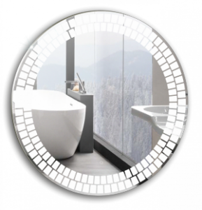 Зеркало Azario Армада d1000 c подсветкой и диммером, сенсорный выключатель (LED-00002512) Зеркало Azario Армада d1000 c подсветкой и диммером, сенсорный выключатель (LED-00002512)