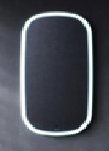 Зеркало подвесное AM.PM 55x100 см с контурной LED-подсветкой, ИК- сенсором (M8FMOX0551WGH) Зеркало подвесное AM.PM 55x100 см с контурной LED-подсветкой, ИК- сенсором (M8FMOX0551WGH)