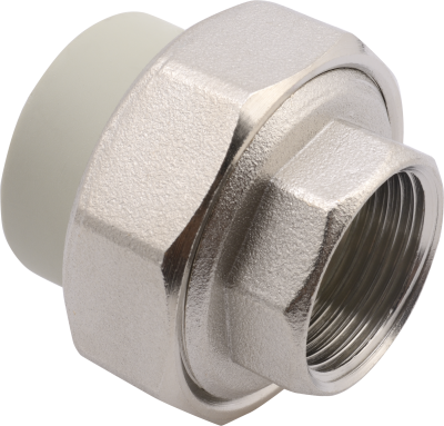 Сгон PP-R 20*1/2"В FV-Plast (латунь, серый) (AA236020012) Сгон PP-R 20*1/2"В FV-Plast (латунь, серый) (AA236020012)
