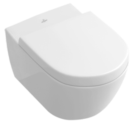 Унитаз подвесной Villeroy & Boch Subway 2.0 370x560x365 с сиденьем soft-close (5614R201) Унитаз подвесной Villeroy & Boch Subway 2.0 370x560x365 с сиденьем soft-close (5614R201)