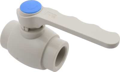 Кран шаровый PP-R 50 мм. FV-Plast (серый) (AA271050000) Кран шаровый PP-R 50 мм. FV-Plast (серый) (AA271050000)
